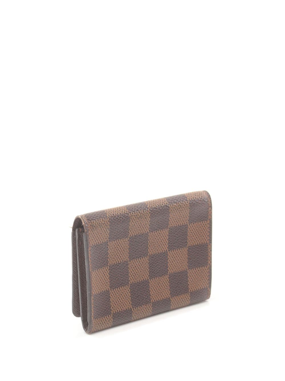 Louis Vuitton Pre-Owned 2015 Damier Ebene cardholder - Bruin