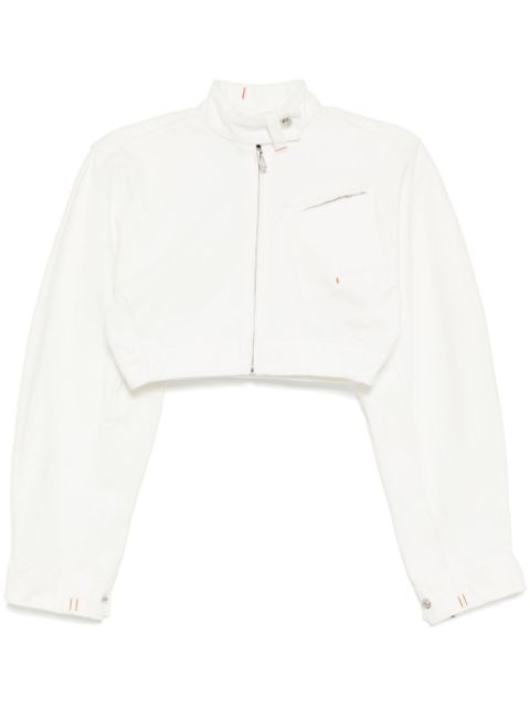 Jacquemus zip-up cropped jacket Women