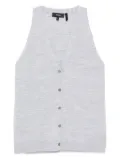 Theory wool knitted vest - Grey