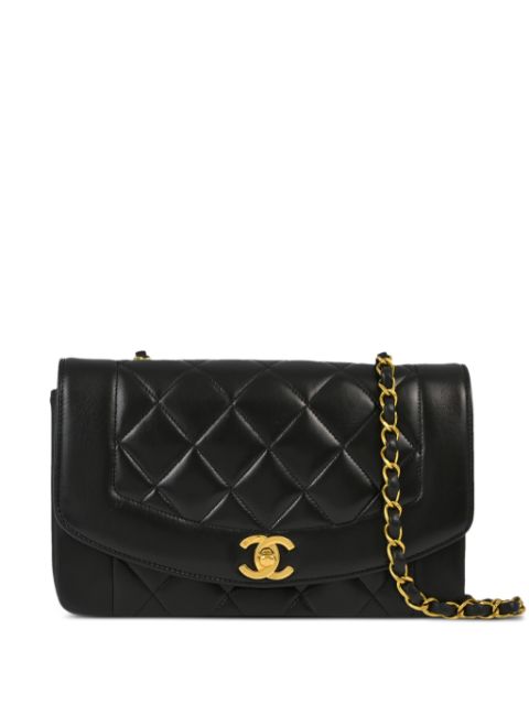 Affordable HOT SALE CHANEL 1995 small Diana shoulder bag Women