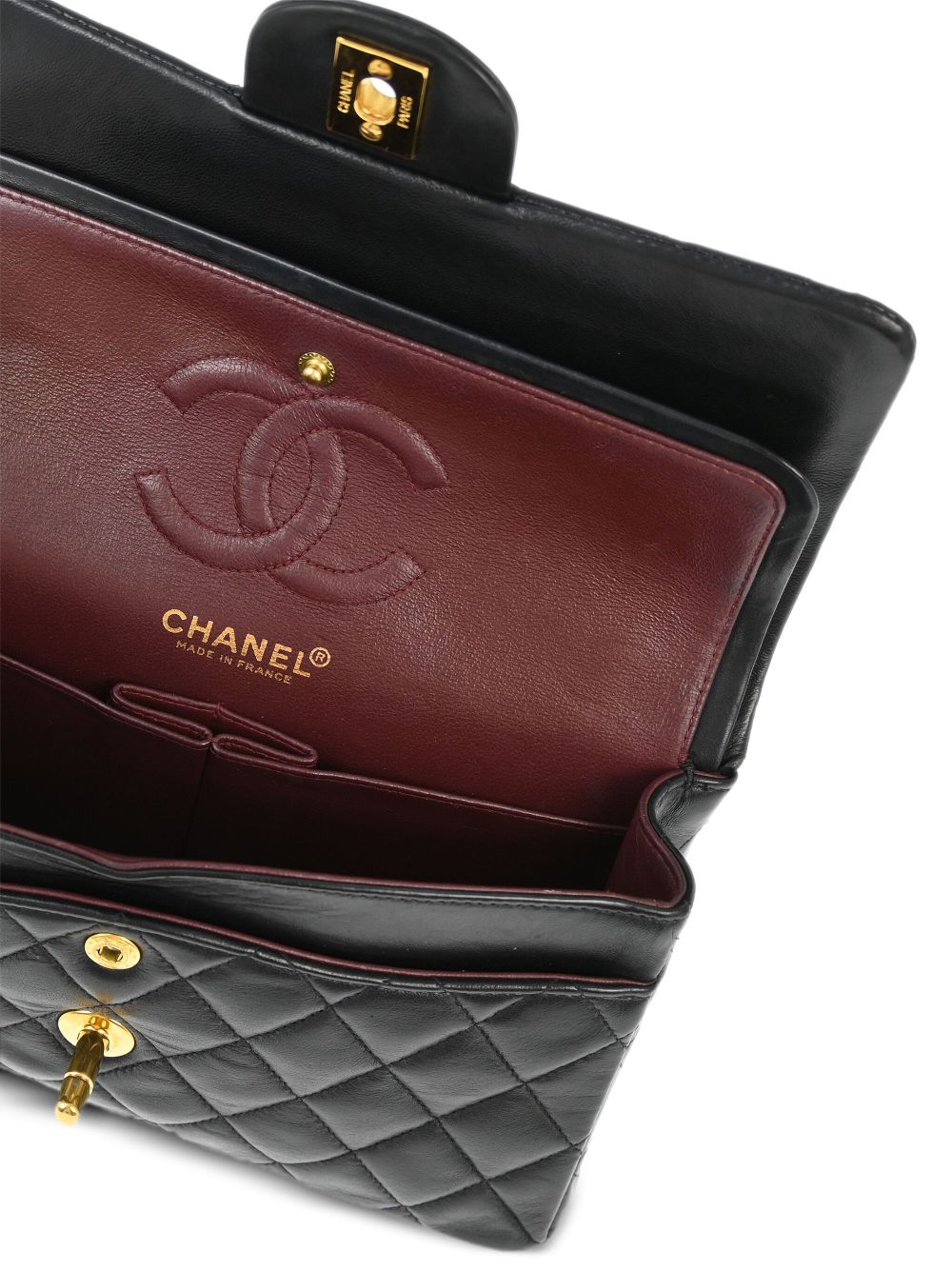 Affordable HOT SALE CHANEL 2000 small Double Flap shoulder bag Women