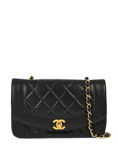 HOT SALE CHANEL 1997 small Diana shoulder bag Women