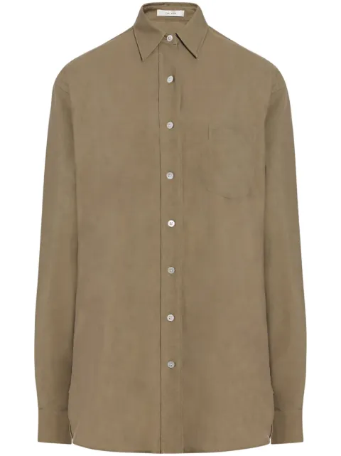 The Row camisa de seda