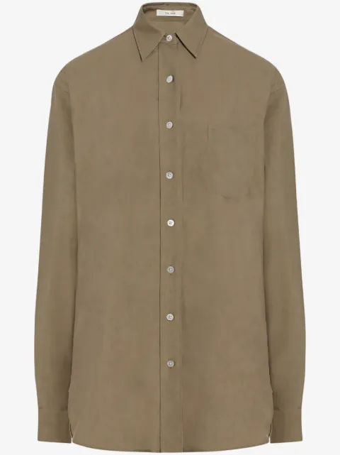 The Row silk shirt