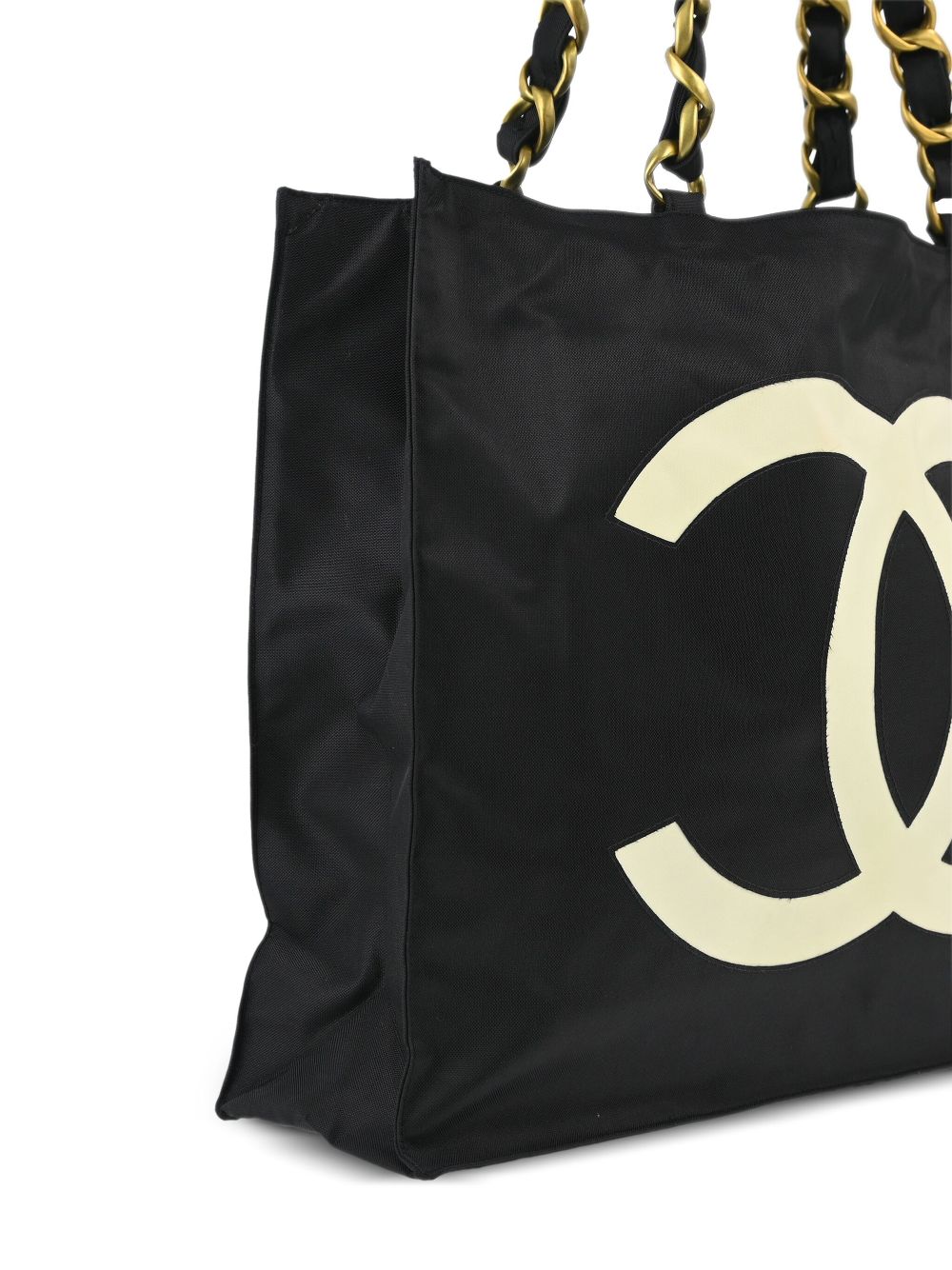 CHANEL 1992 interlocking CC tote bag Women