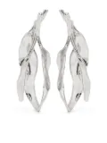 Y/Project Abstract Floral earring - Silver