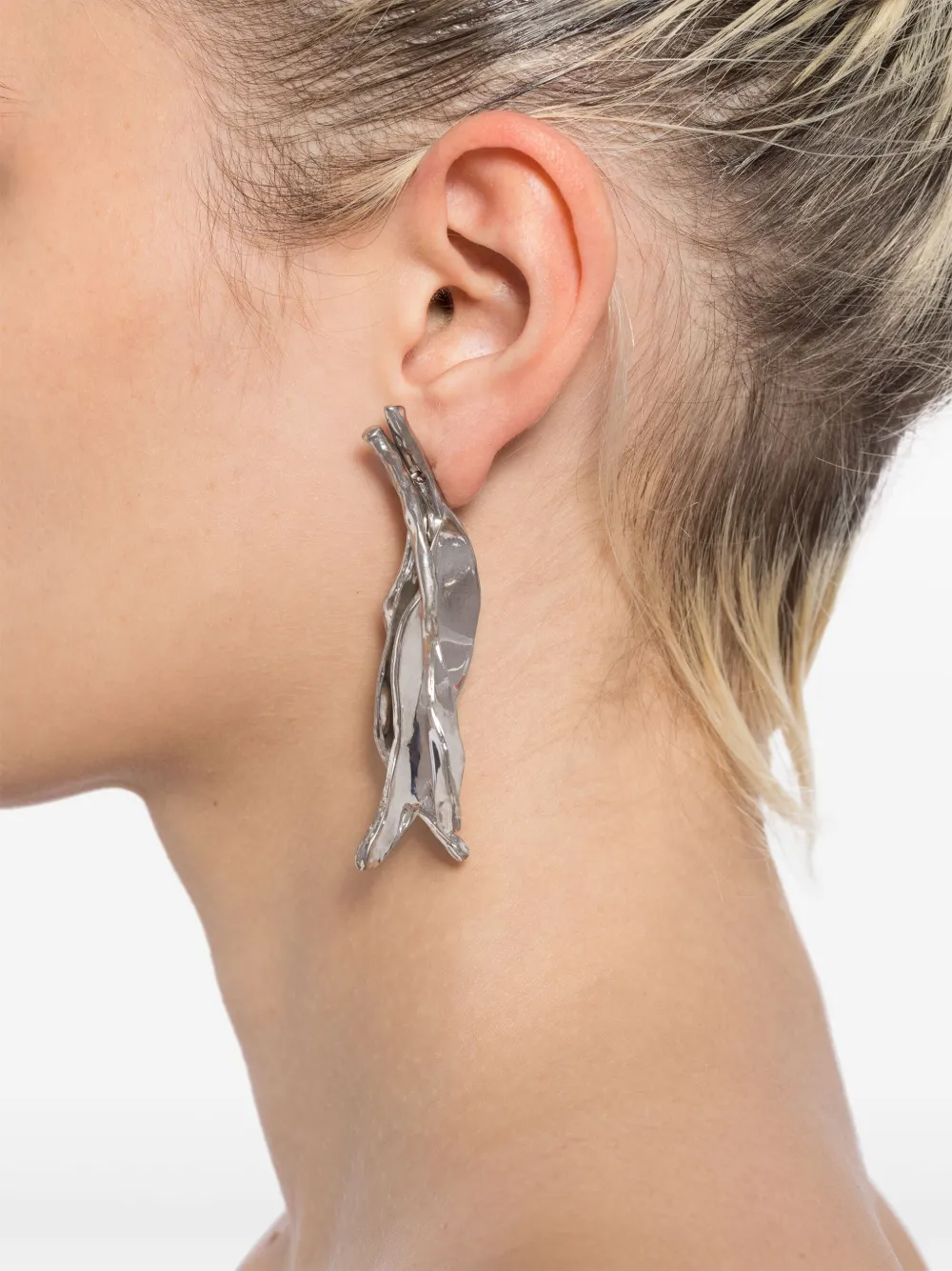 Y/Project Abstract Floral earring | Image 2