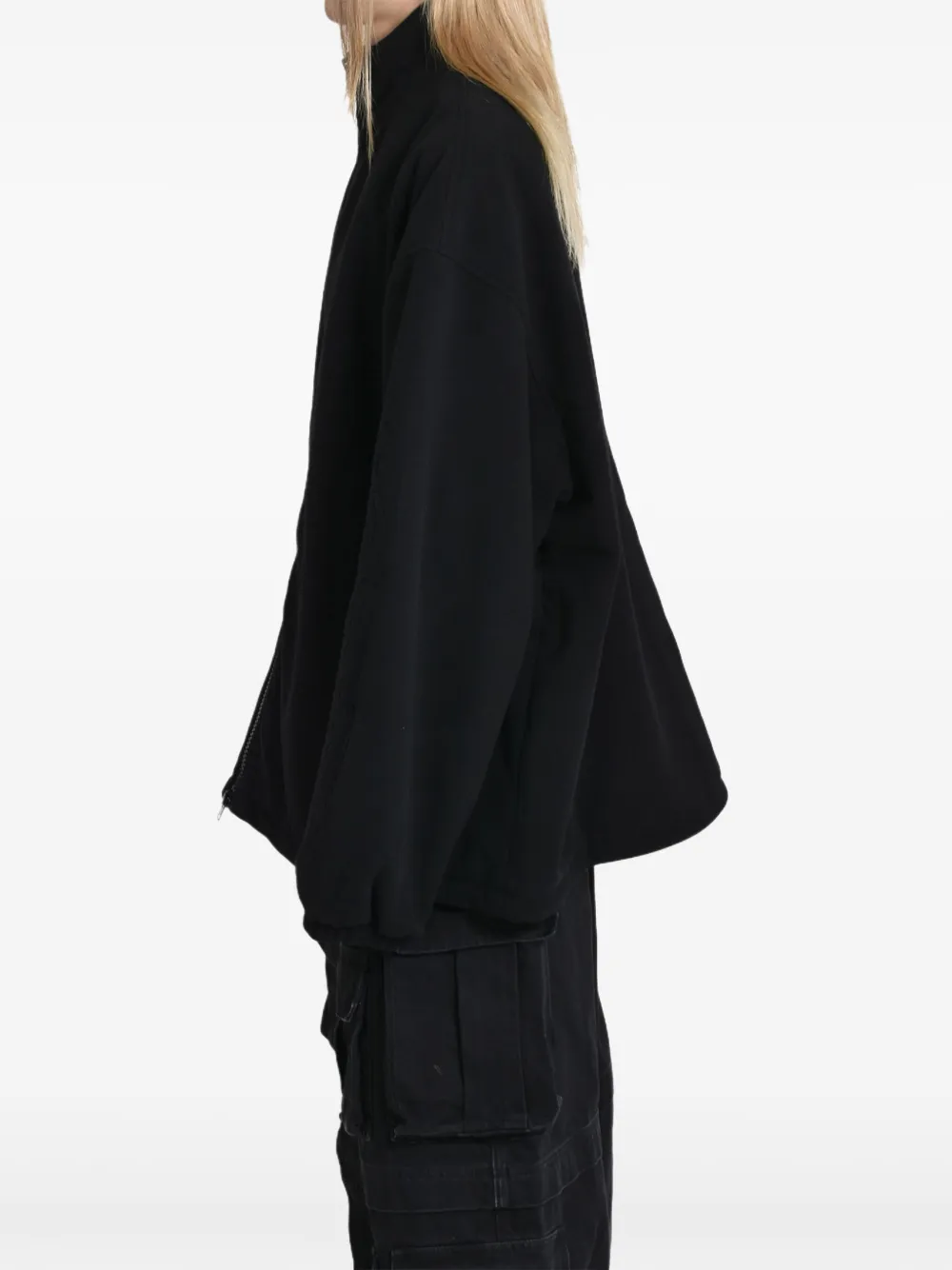 VETEMENTS Jack met logo-reliëf Zwart
