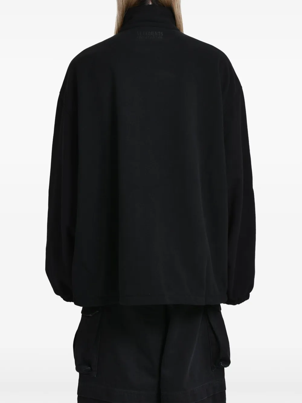 VETEMENTS Jack met logo-reliëf Zwart