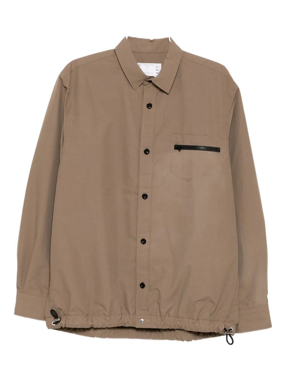 sacai ripstop shirt - ブラウン sacai ripstop shirt - ブラウン
