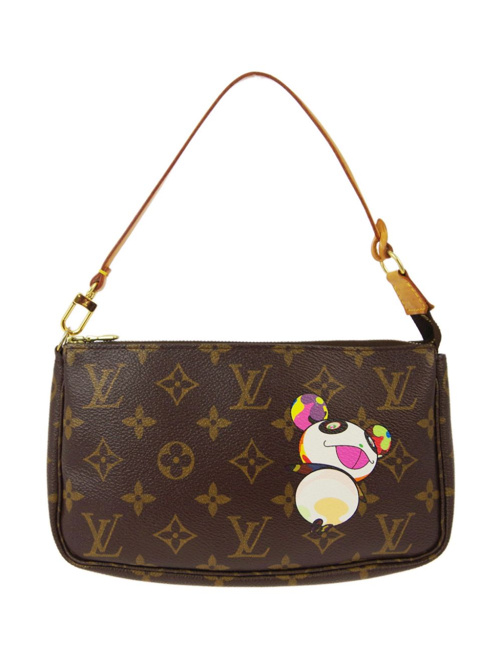 Louis Vuitton Pre-Owned 2004 x Takashi Murakami Panda Pochette Accessoires handbag - Brown