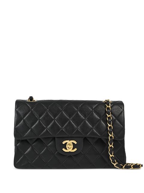 HOT SALE CHANEL 2002 small Double Flap shoulder bag Women