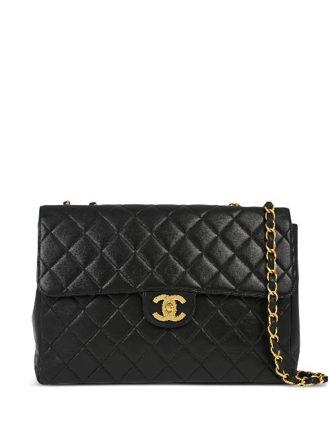 CHANEL 1995 jumbo Classic Flap shoulder bag Women