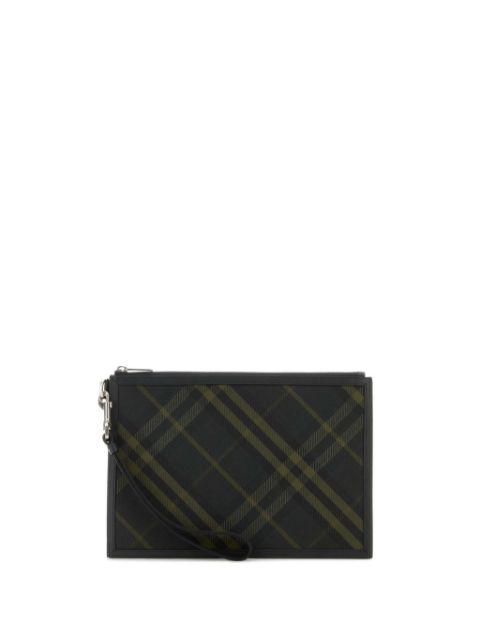 Burberry check-pattern wallet Men