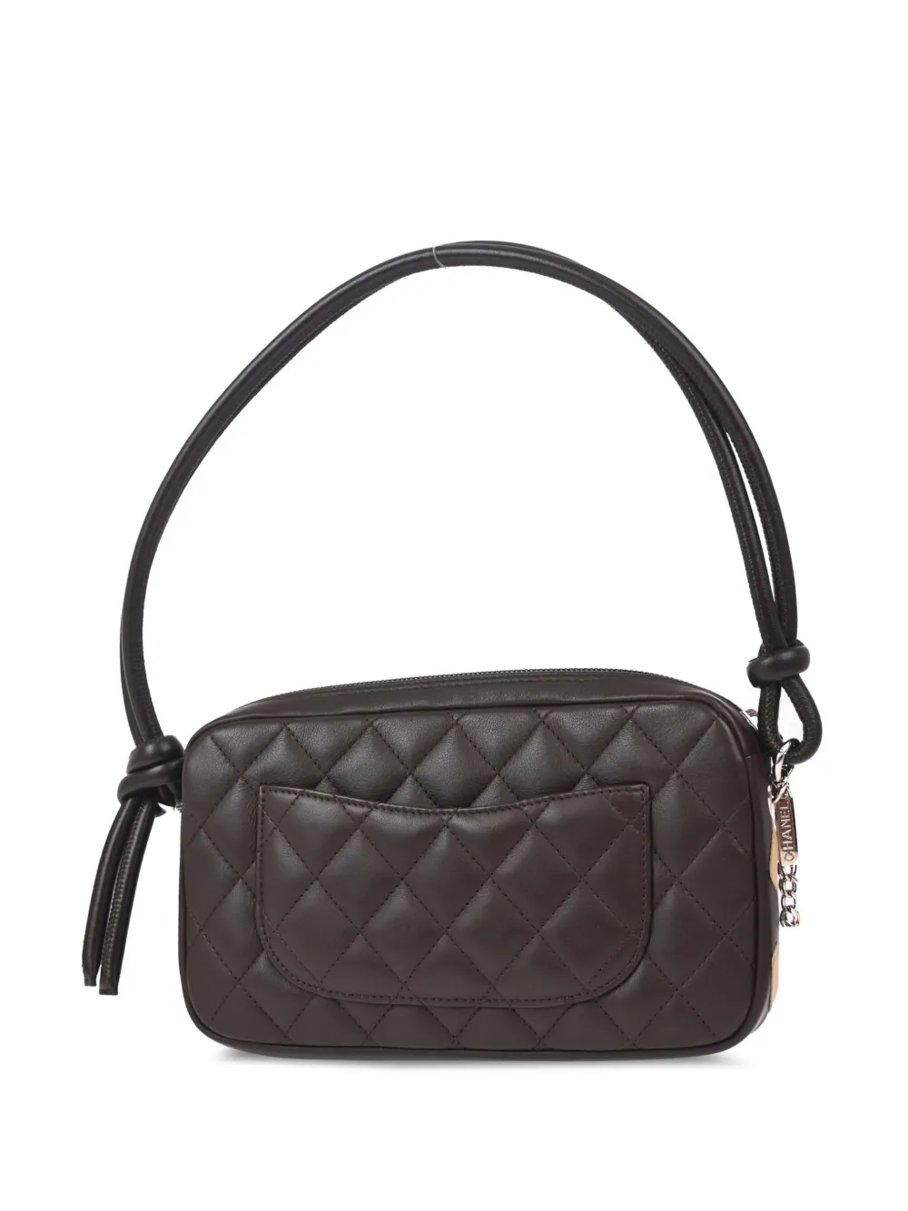 CHANEL Pre-Owned 2005 Cambon Line schoudertas - Bruin