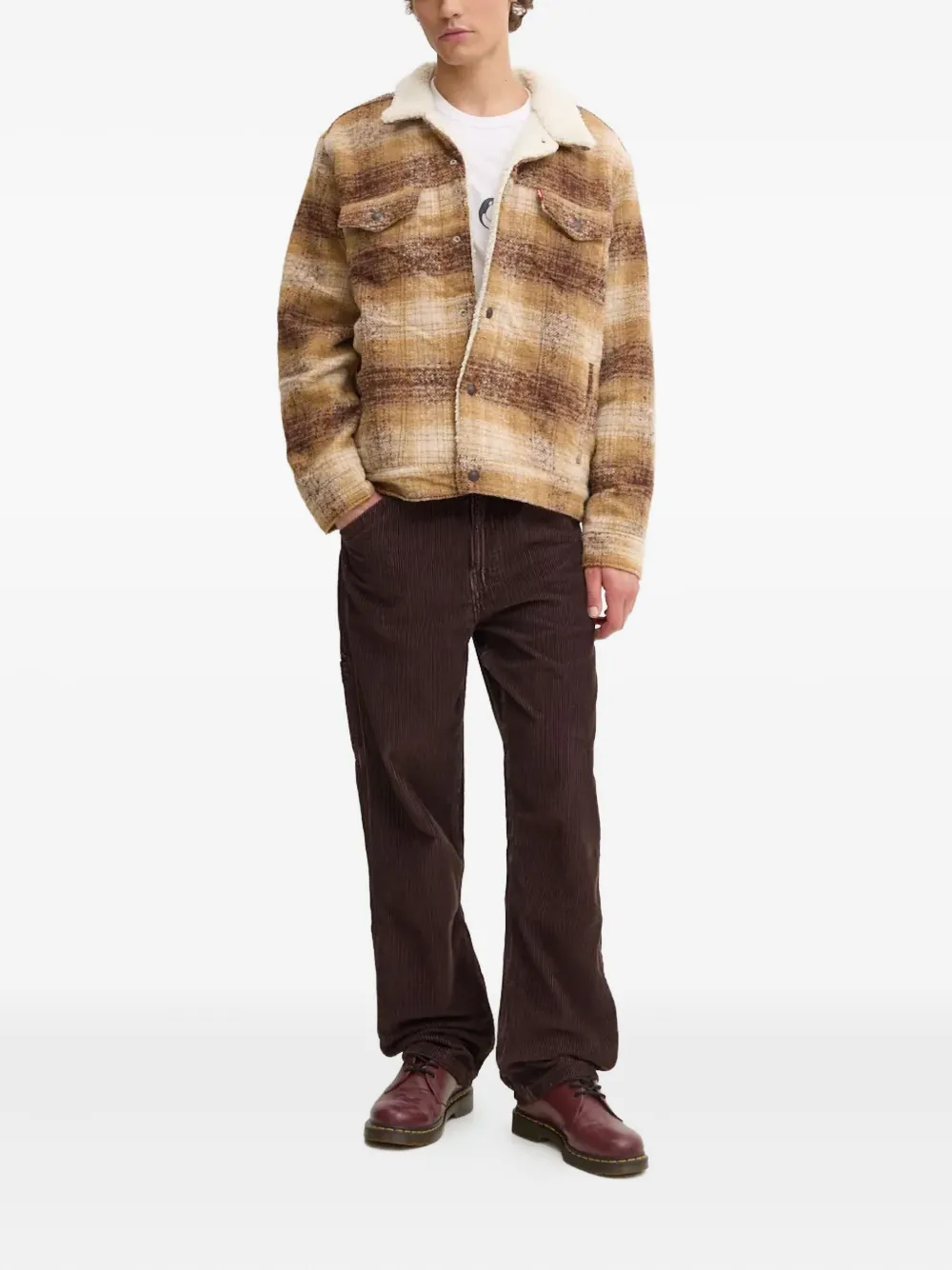 Levi's corduroy pocket trousers - Bruin