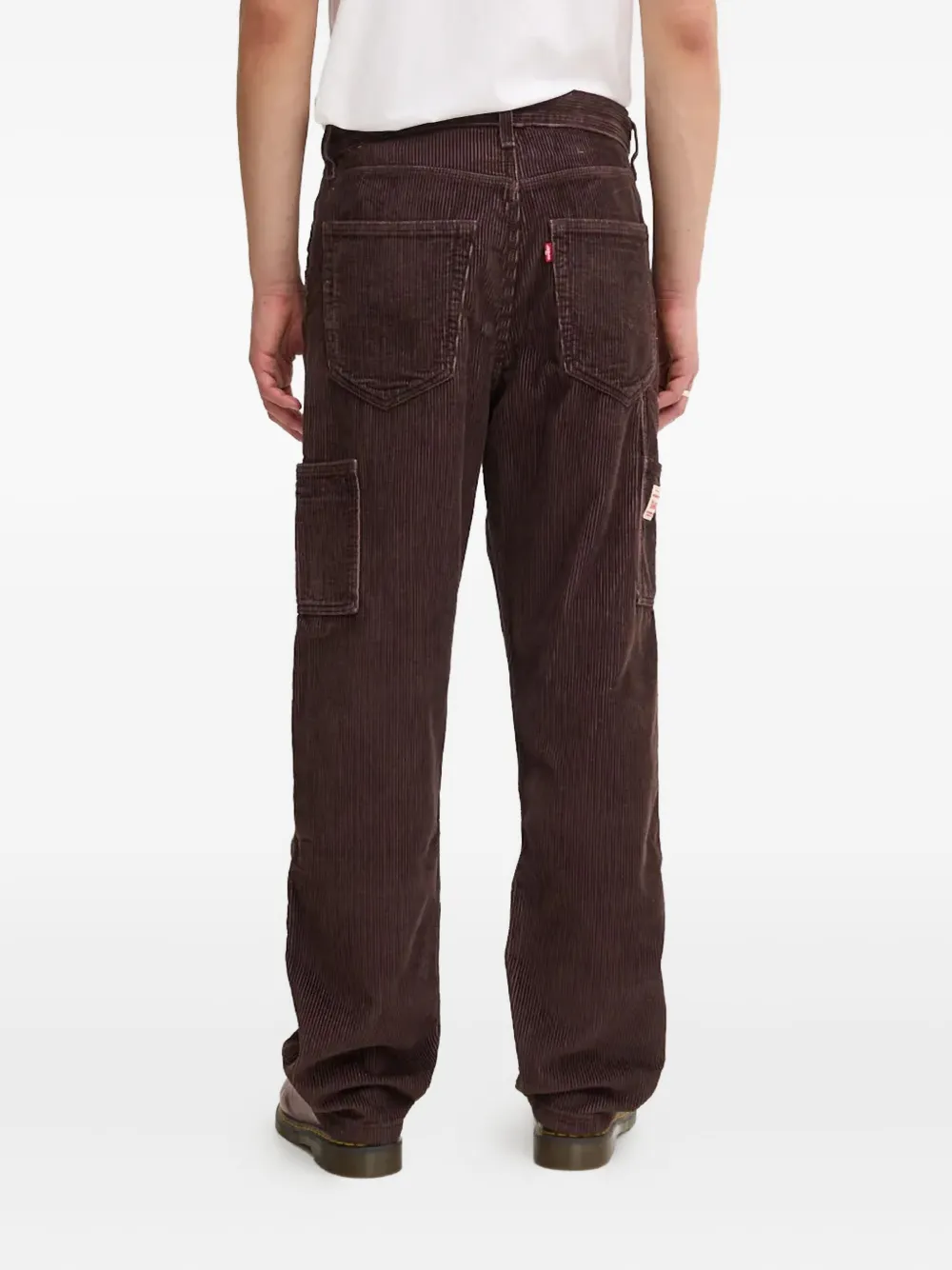 Levi's Ribfluwelen broek met zak Bruin