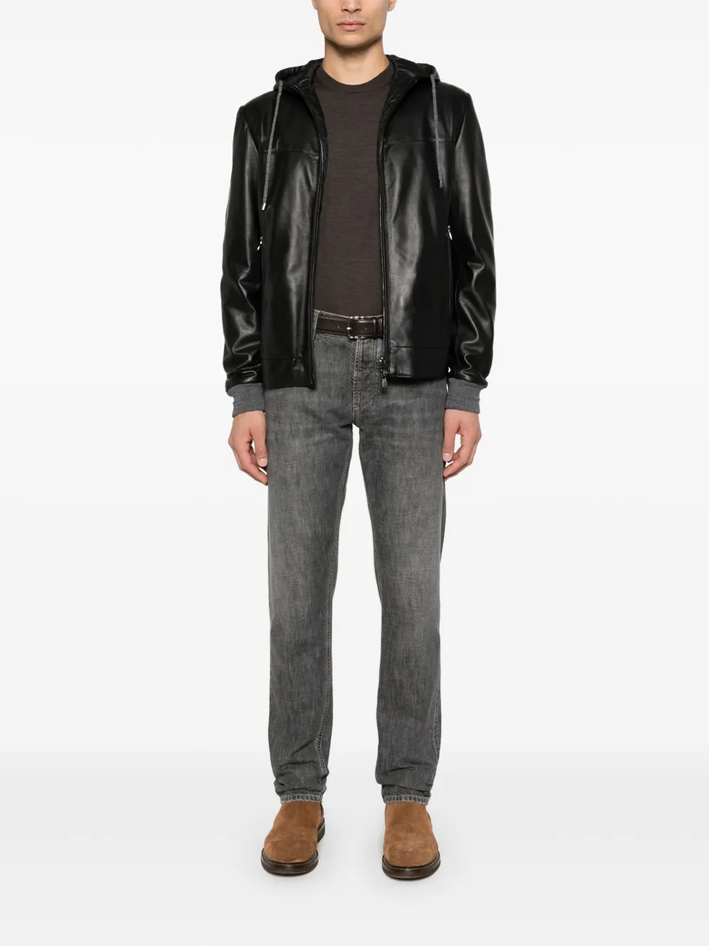 Corneliani fine-knit sweater - Bruin