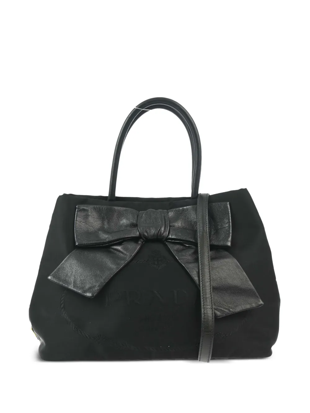 Prada Pre-Owned 2010s Canapa tote bag – Black