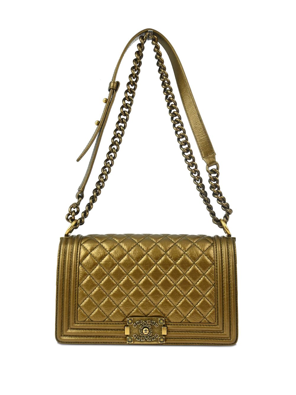 CHANEL 2021 Boy Chanel Medium shoulder bag Women