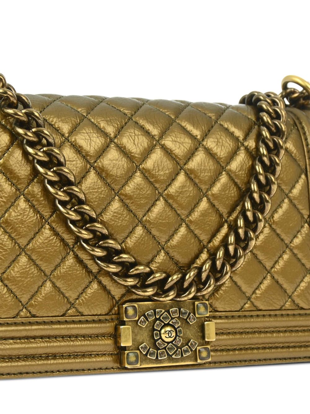 CHANEL 2021 Boy Chanel Medium shoulder bag Women