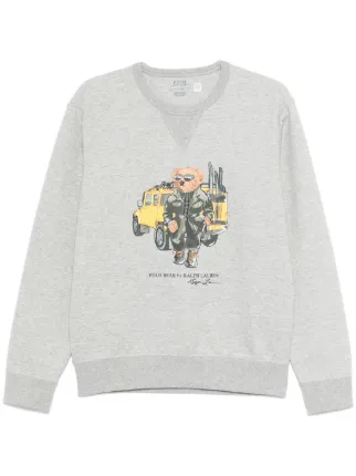 Polo Ralph Lauren Polo Bear Sweatshirt | Grey | FARFETCH