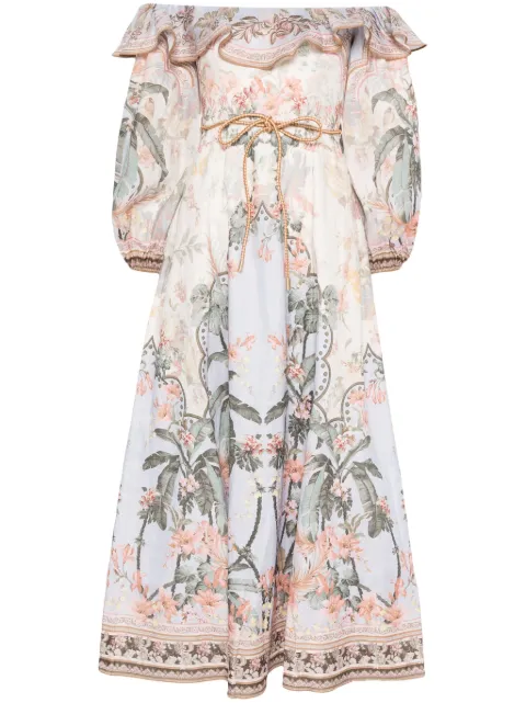ZIMMERMANN Wylie midi dress