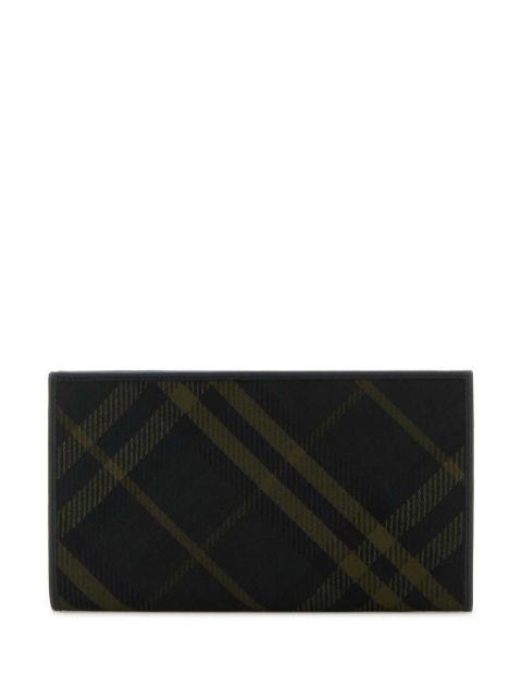 Burberry check-pattern wallet Men