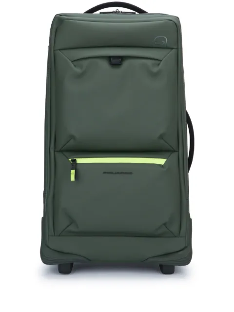 PIQUADRO logo-embossed trolley 