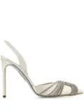 Aquazzura 105mm Gatsby pumps - White