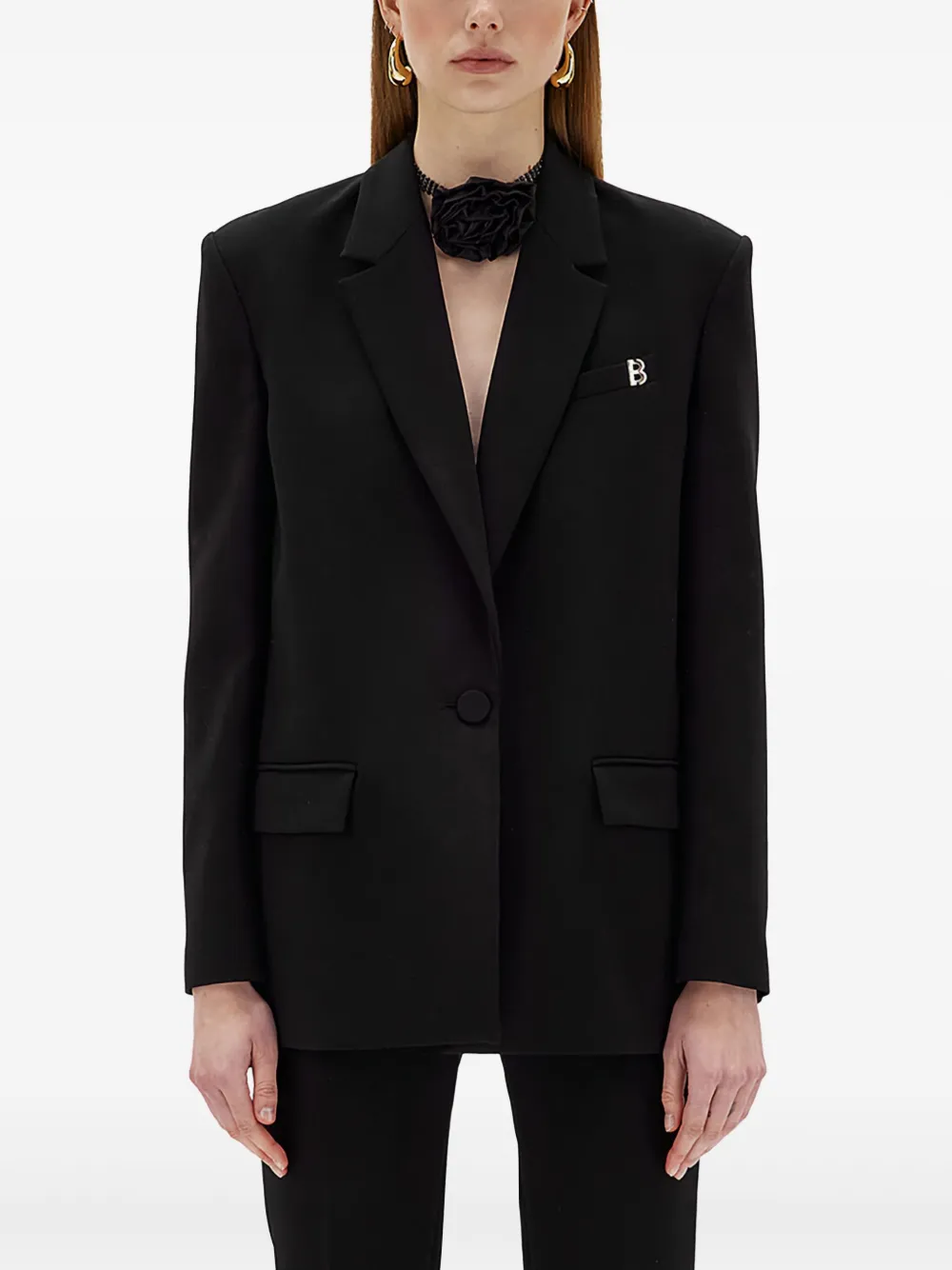 Blugirl blazer con botones | negro | Image 1