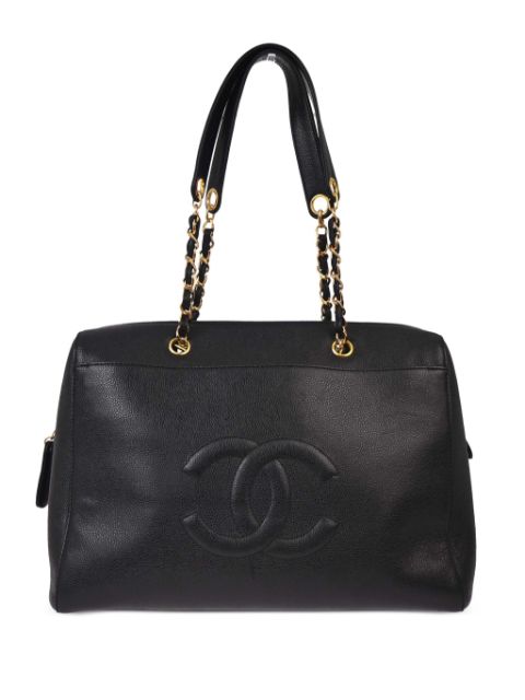 HOT SALE CHANEL 1998 CC tote bag Women