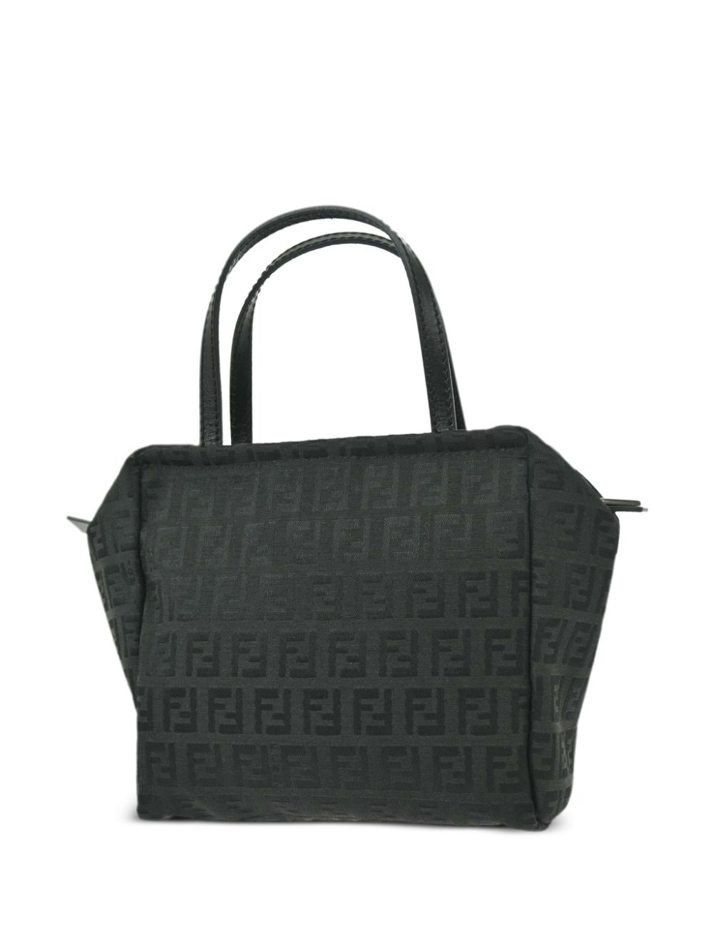 Fendi Pre-Owned 1990-2000s shopper met zucchino vlakken - Zwart