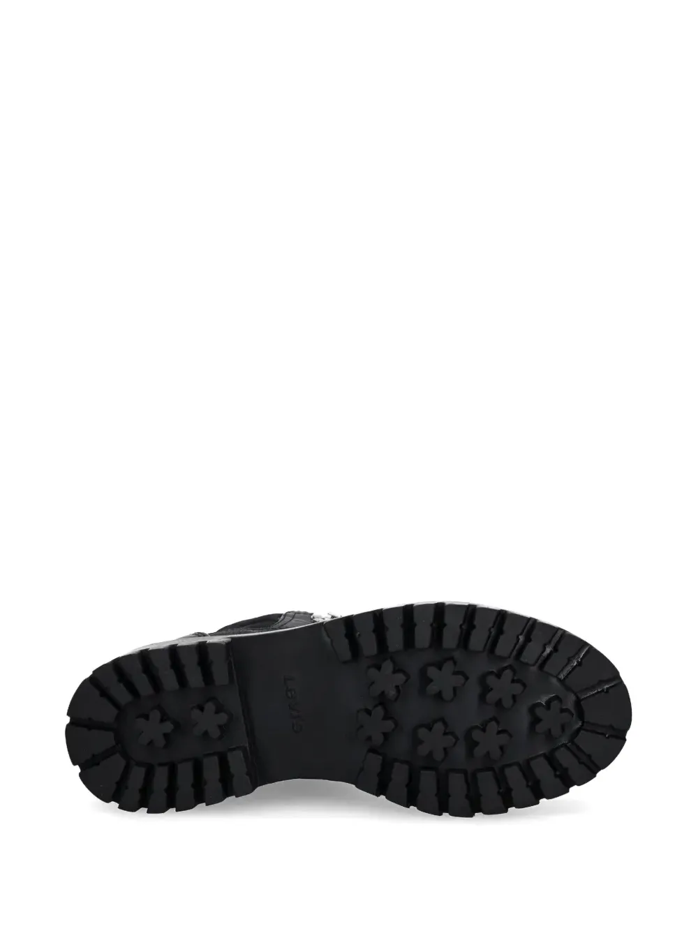 Levi's lace-up combat boots Black
