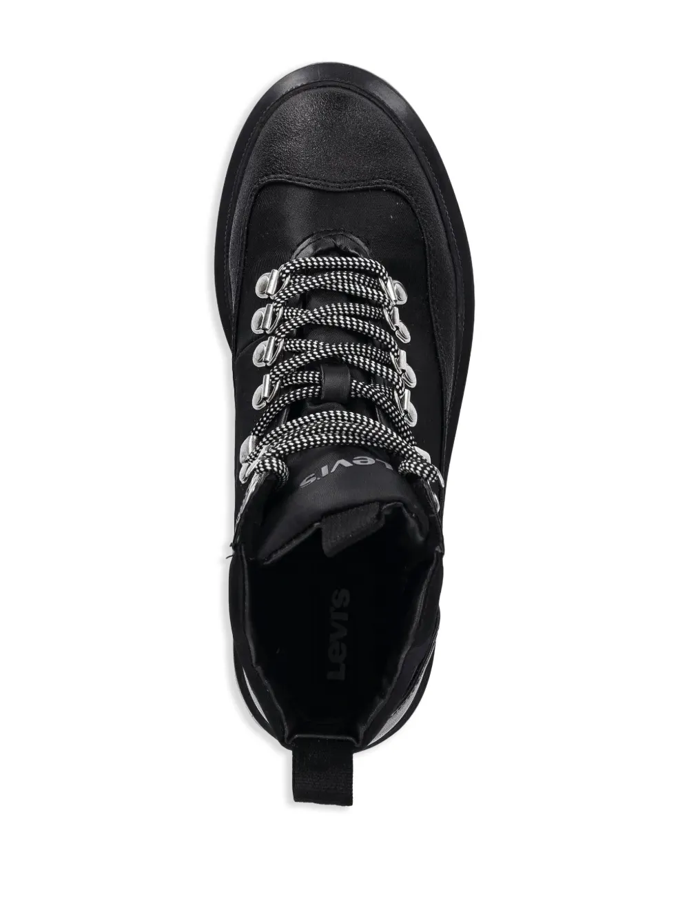 Levi's lace-up combat boots Black