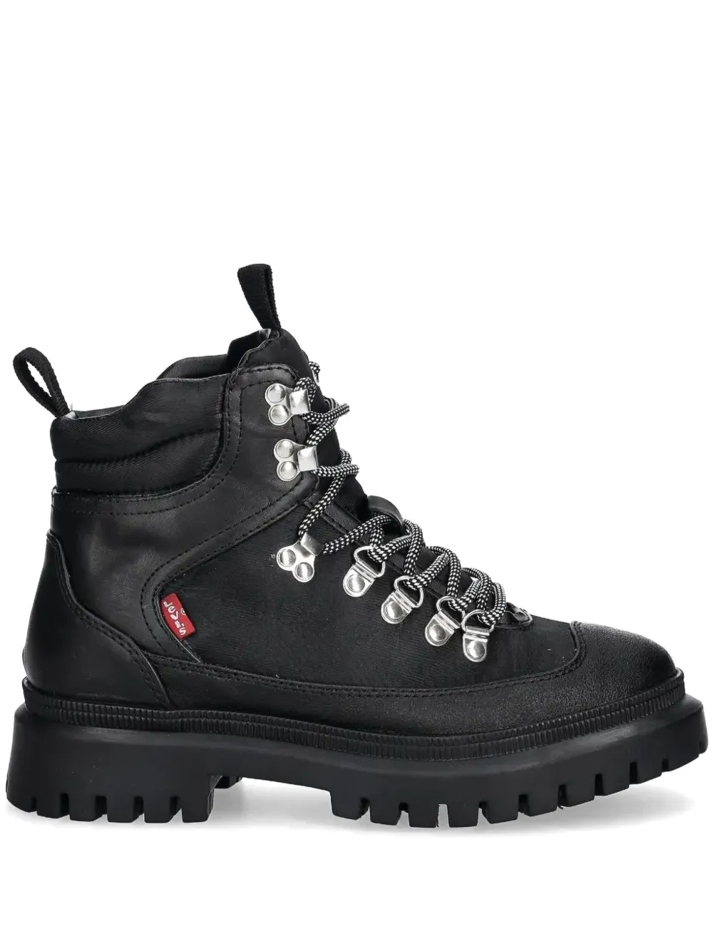 Levi's lace-up combat boots | Black | Image 1