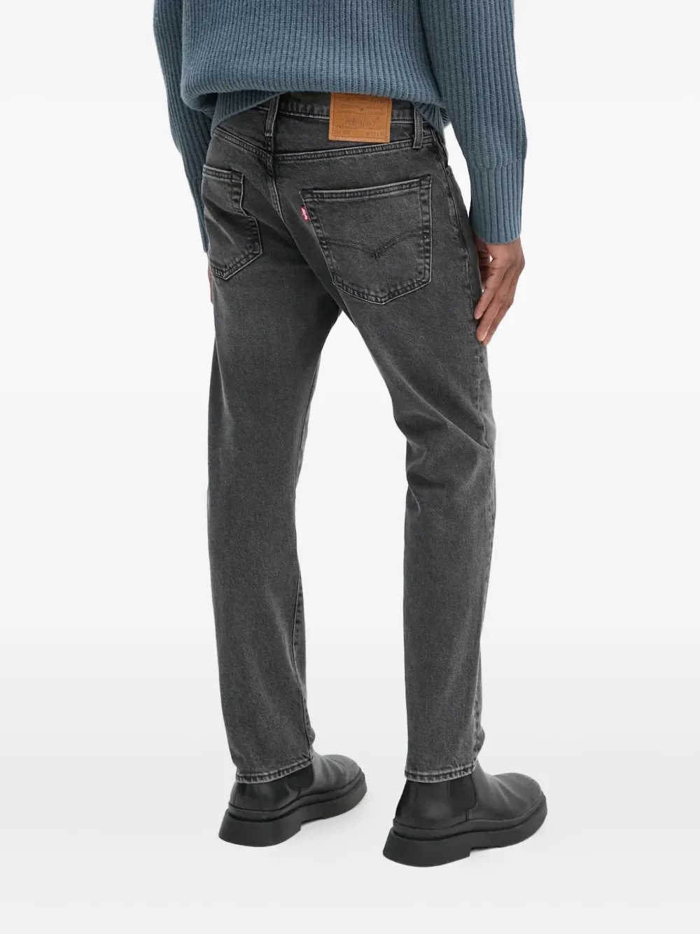 Levi's 502 jeans met vijf zakken Grijs