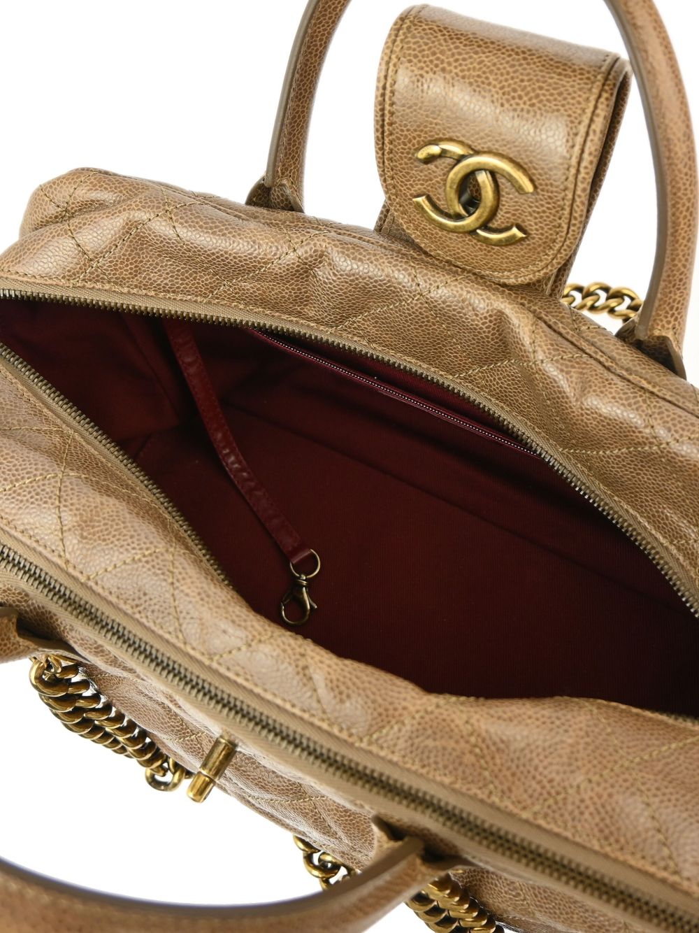 CHANEL Pre-Owned 2012 CC turn-lock two-way handbag WOMEN