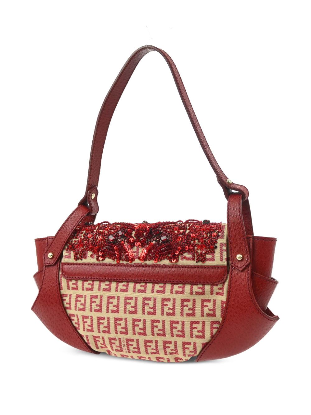 Fendi 2010s Beads Zucchino tote bag