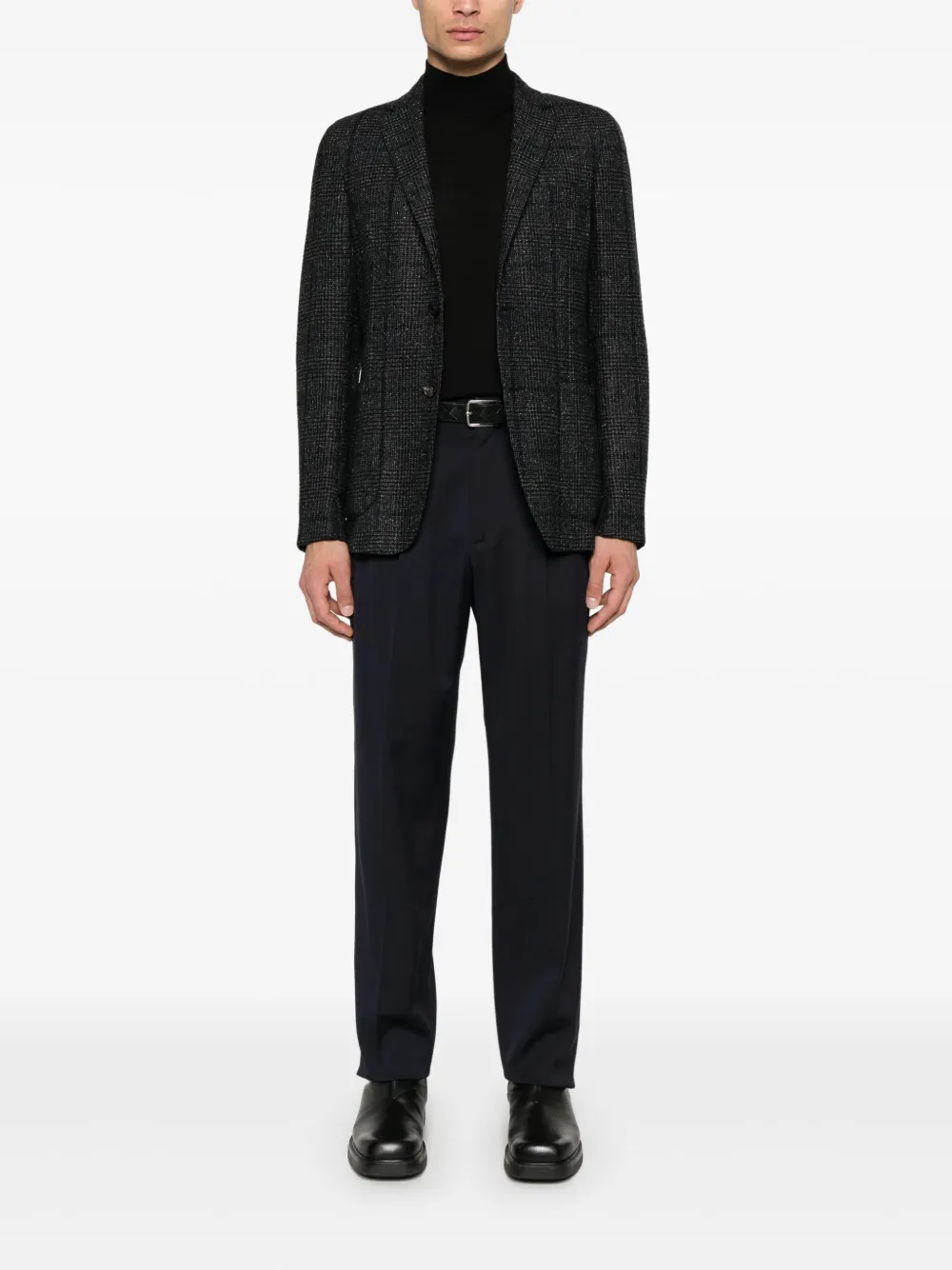 Corneliani fine-knit sweater - Zwart