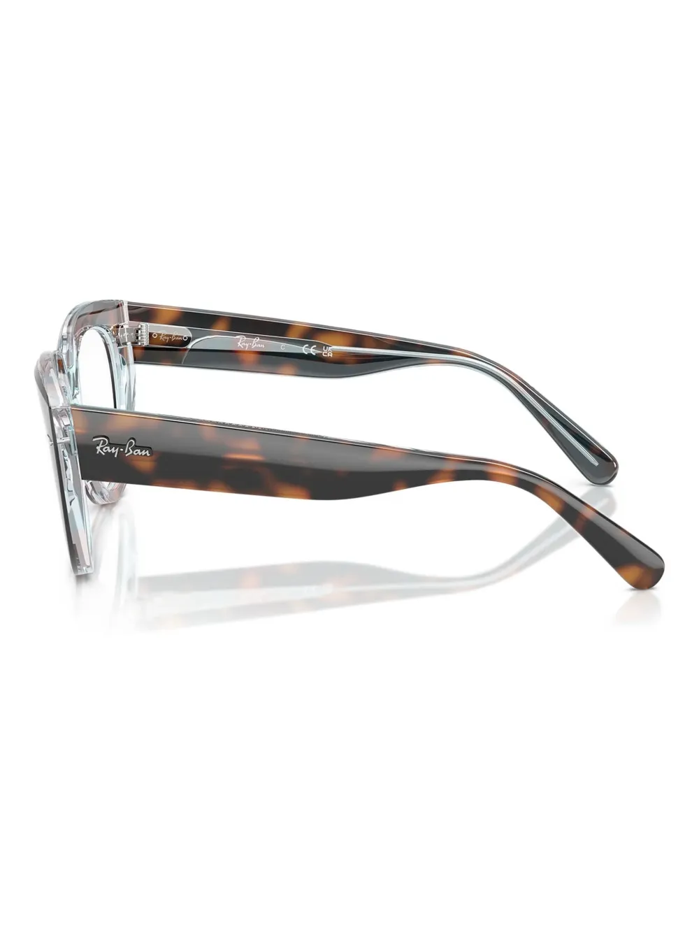 Ray-Ban tortoiseshell cat-eye glasses Bruin