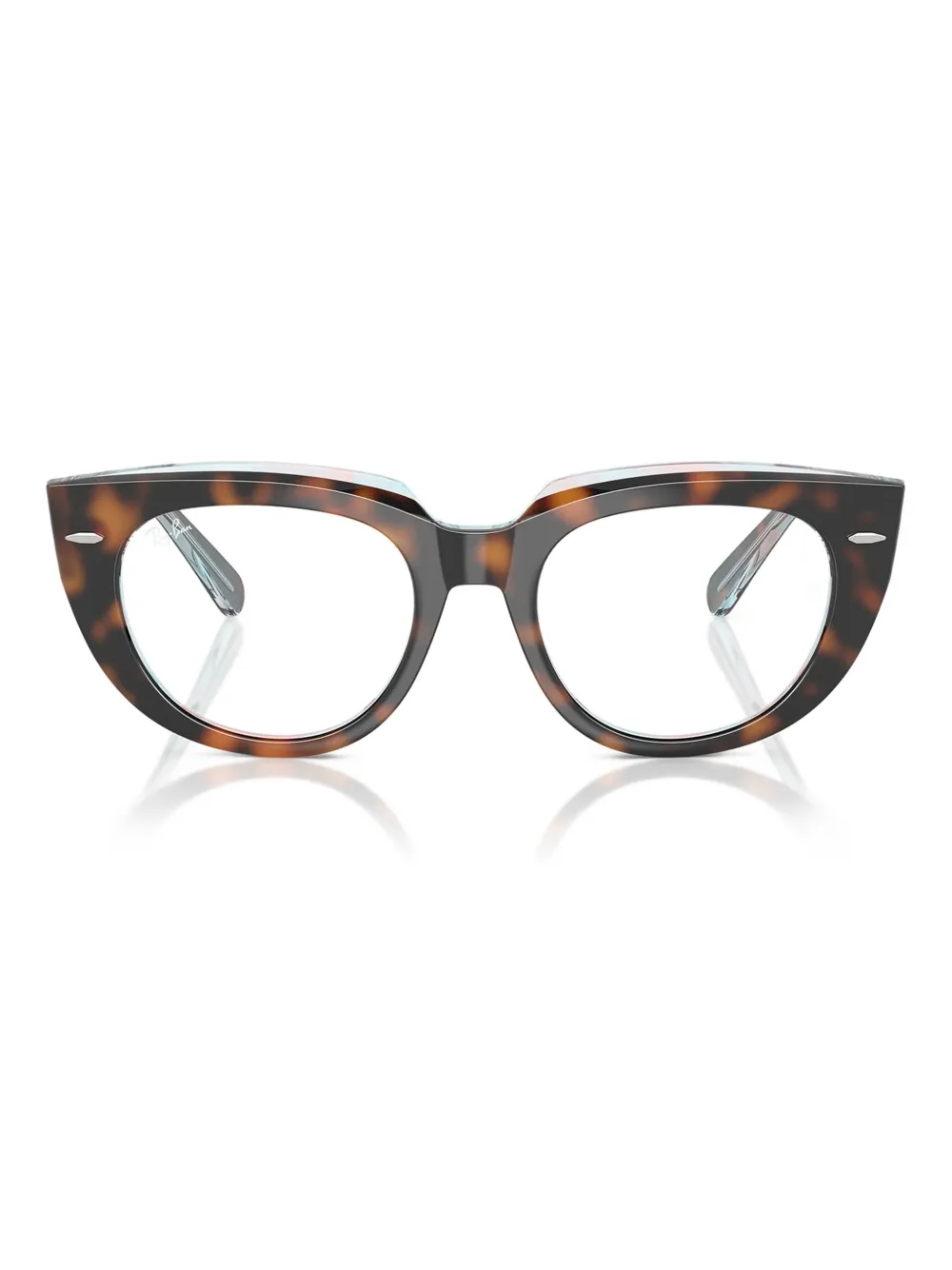 Ray-Ban tortoiseshell cat-eye glasses Bruin