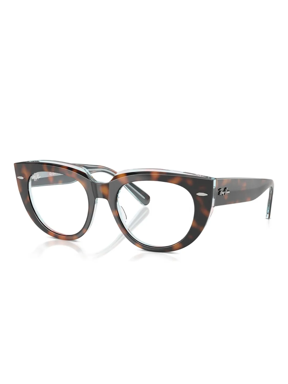 Ray-Ban tortoiseshell cat-eye glasses Bruin
