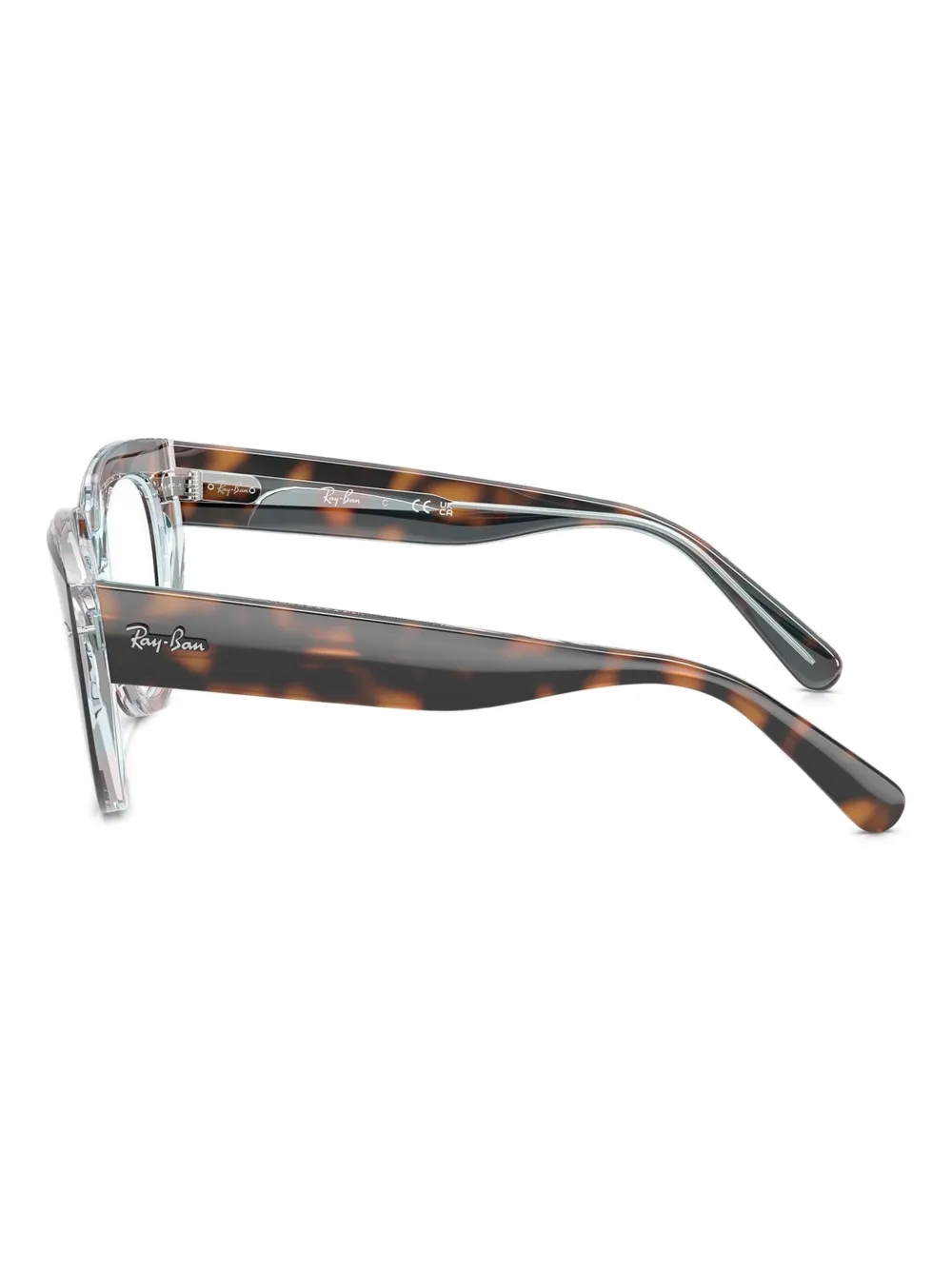  Ray-ban Tortoiseshell Cat-eye Glasses - Brown 
