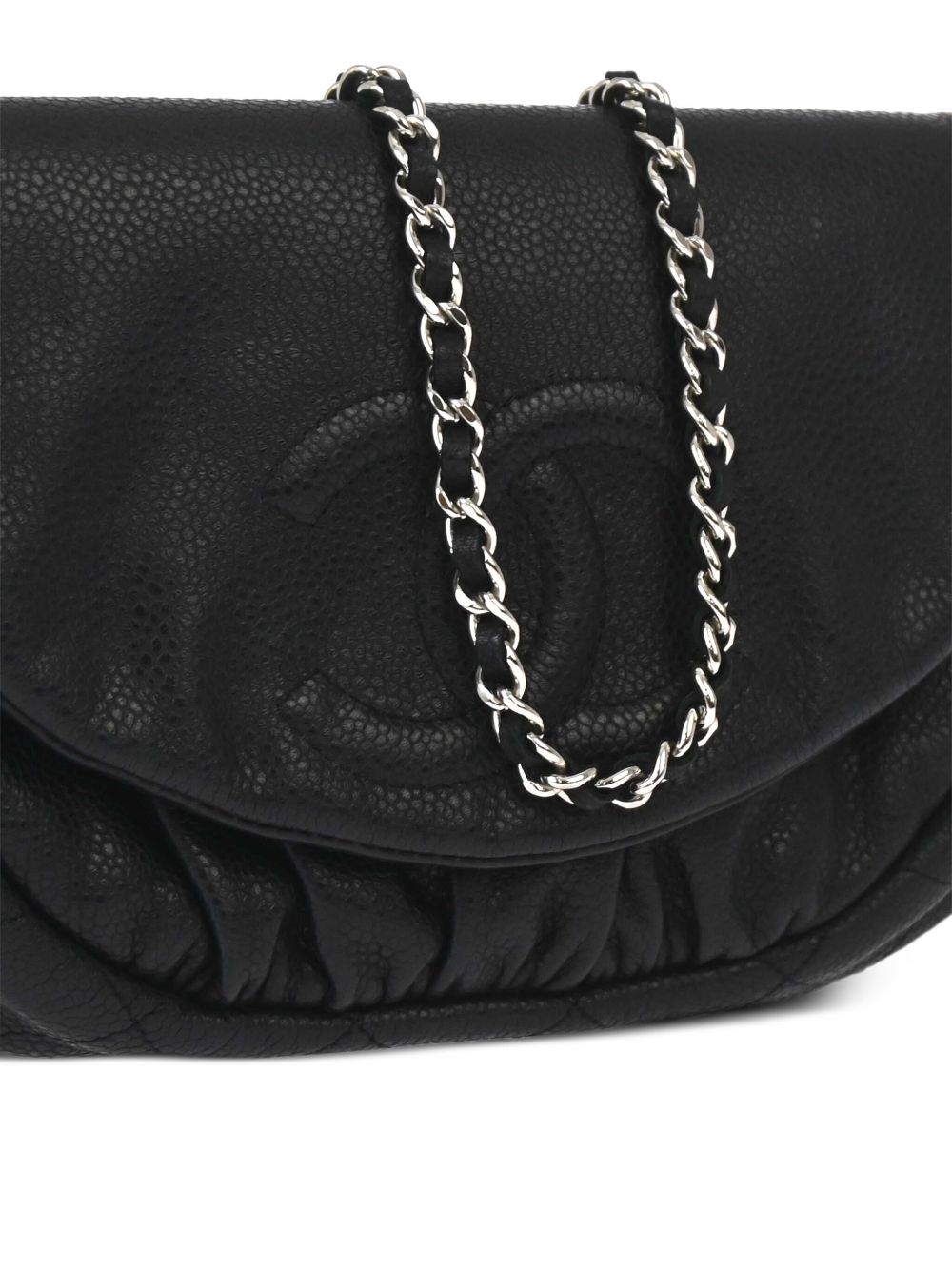 CHANEL 2010 Half Moon wallet-on-chain Women