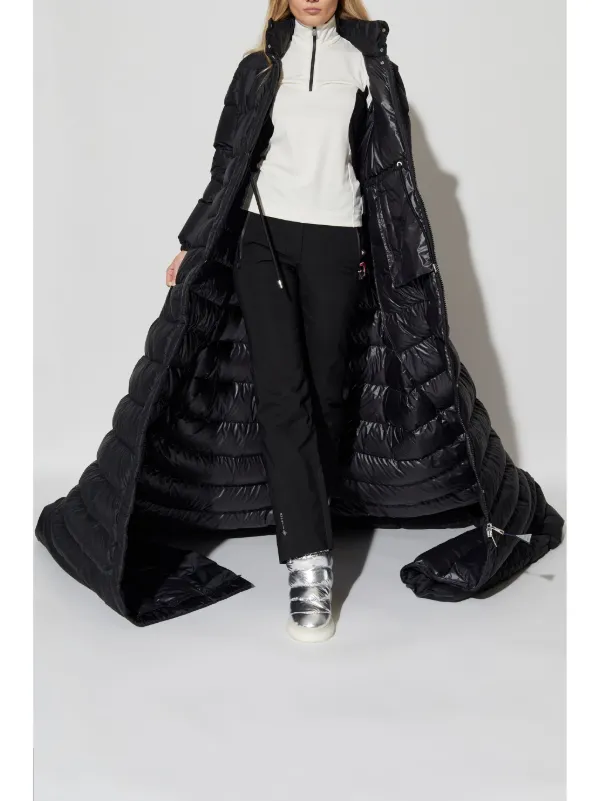 Moncler Verone 2-in-1 コート | ブラック | FARFETCH JP