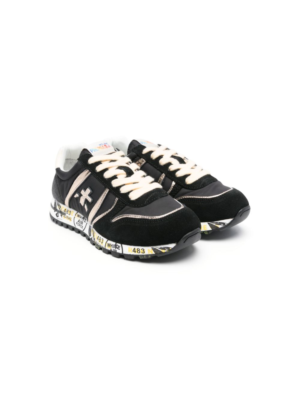 Premiata Kids Sky sneakers Black