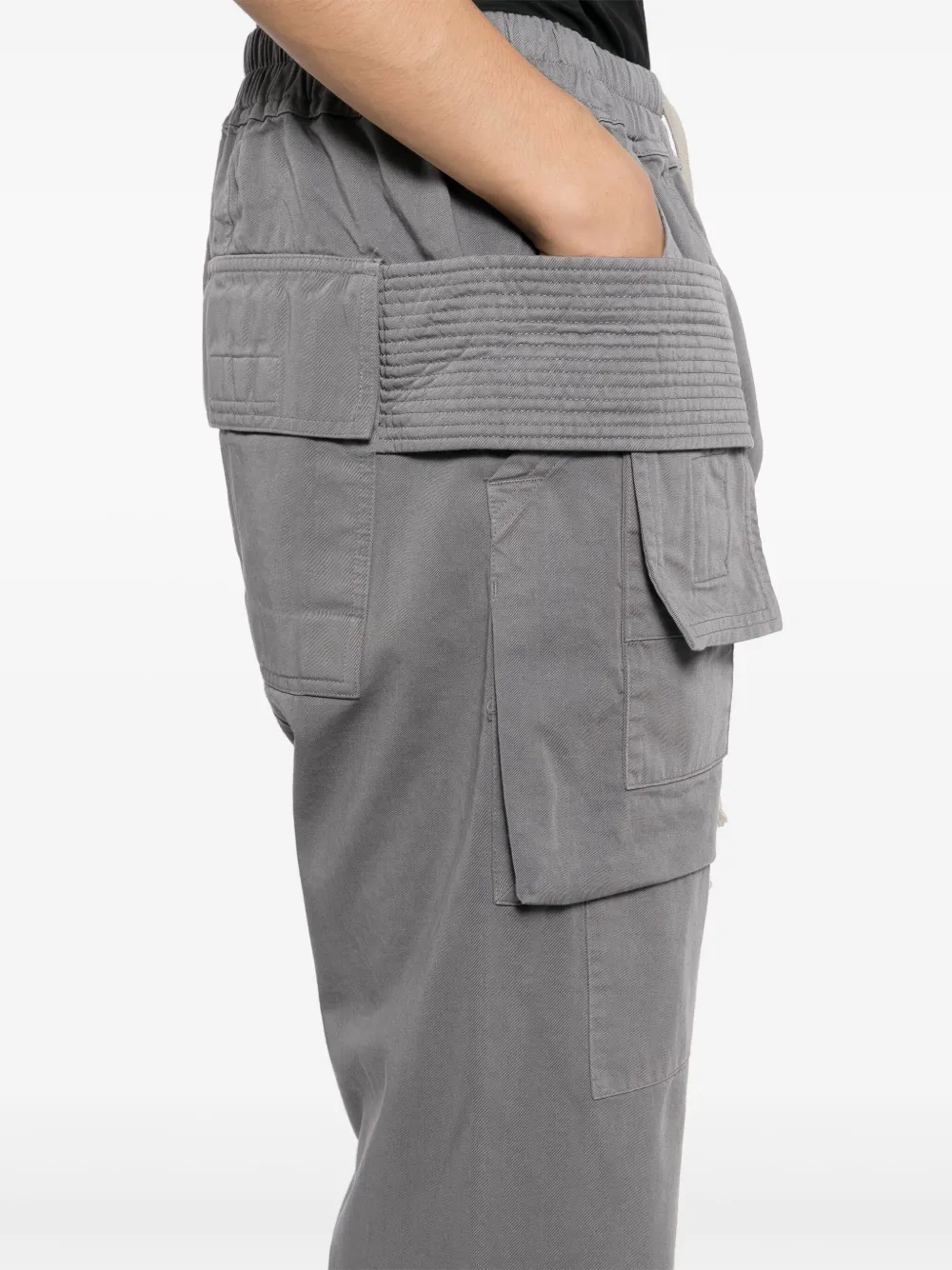 Rick Owens DRKSHDW Porterville Creatch cargo broek Grijs