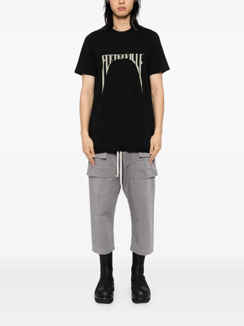 Rick Owens DRKSHDW Porterville Creatch cargo broek - Grijs