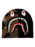 A BATHING APE® 1st shark beanie - Black